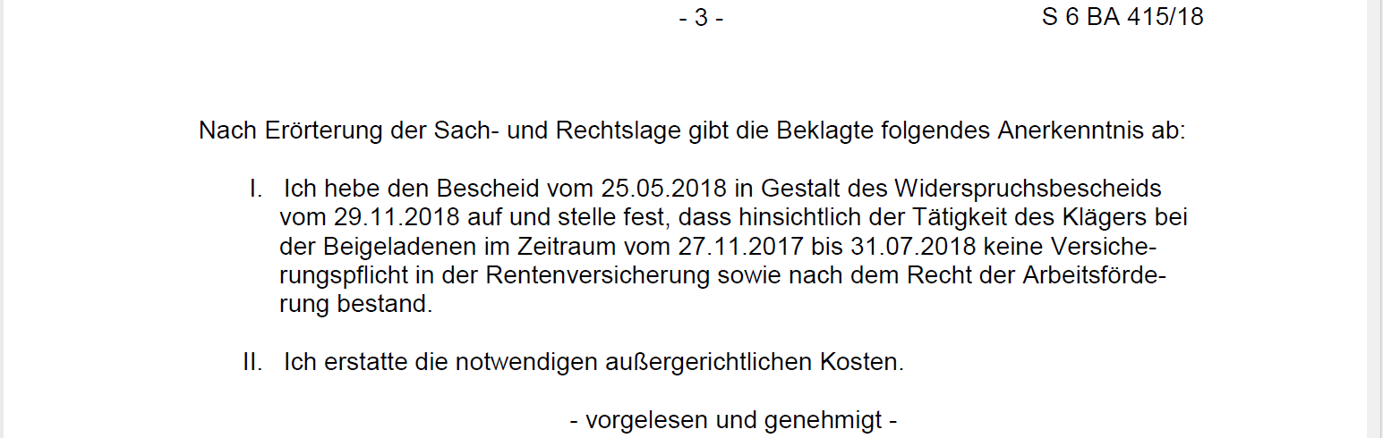 DRV erkennt Versicherungsfreiheit eines EMSR-Projektplaners an