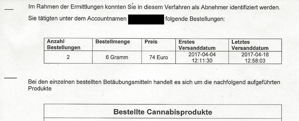 Angeblicher Cannabis-Erwerb im Darknet von BigActionMan50 bleibt straflos